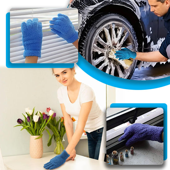 Car Care Wash Cleaner Gloves