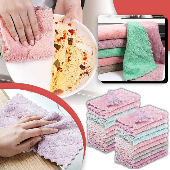 Absorbent Microfiber kitchen towel